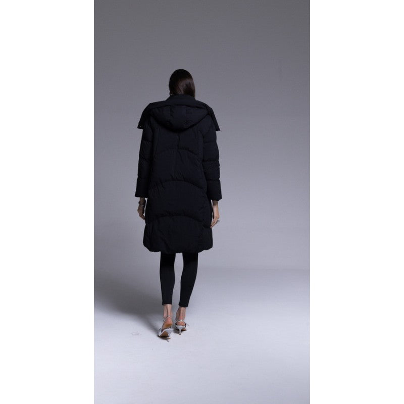 Giubbotto oversize con piuma "AN-AIM"