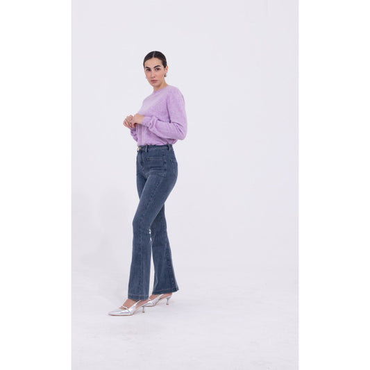 jeans a zampa "AN-AIM"