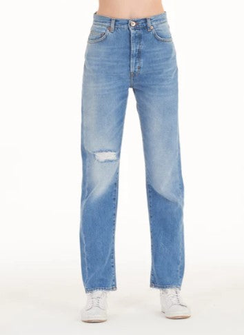 Jeans donna vita alta modello Marilyn "POP84"