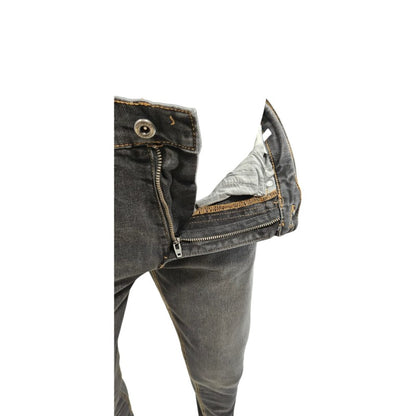 Jeans Confort Fit Lavaggio Nero con effetto usurato "NAVIGARE"