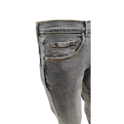 Jeans Confort Fit Lavaggio Nero con effetto usurato "NAVIGARE"
