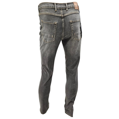Jeans Confort Fit Lavaggio Nero con effetto usurato "NAVIGARE"