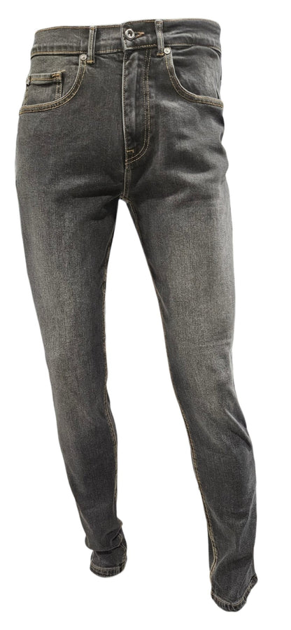 Jeans Confort Fit Lavaggio Nero con effetto usurato "NAVIGARE"