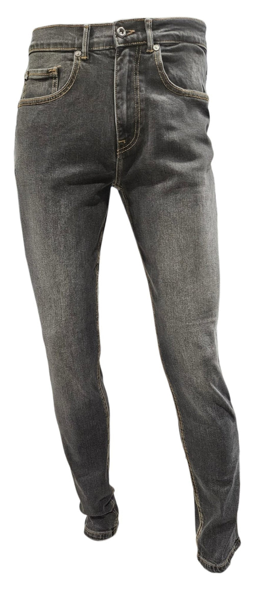 Jeans Confort Fit Lavaggio Nero con effetto usurato "NAVIGARE"