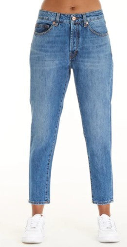 Jeans vita bassa boy-friend modello Marika POP84
