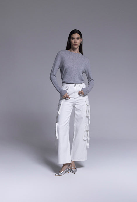 Maglia con filo lurex "AN-AIM