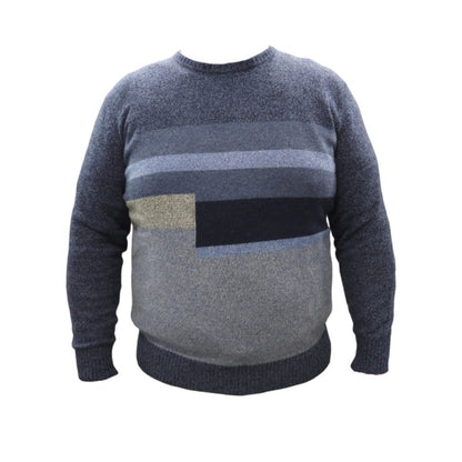 Maglione 70% lana cardato "RE del MARE"