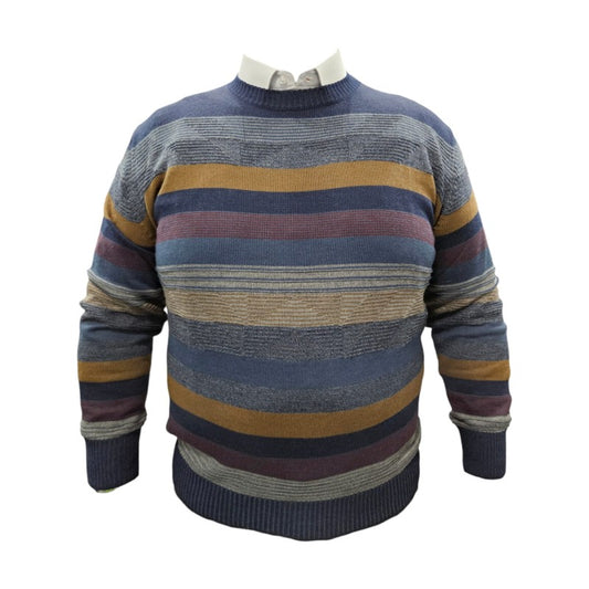 Maglione Girocollo fasciato "RE del MARE"