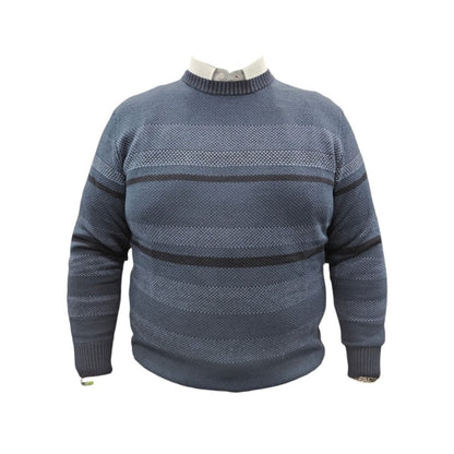 Maglione girocollo fasciato "RE del MARE"
