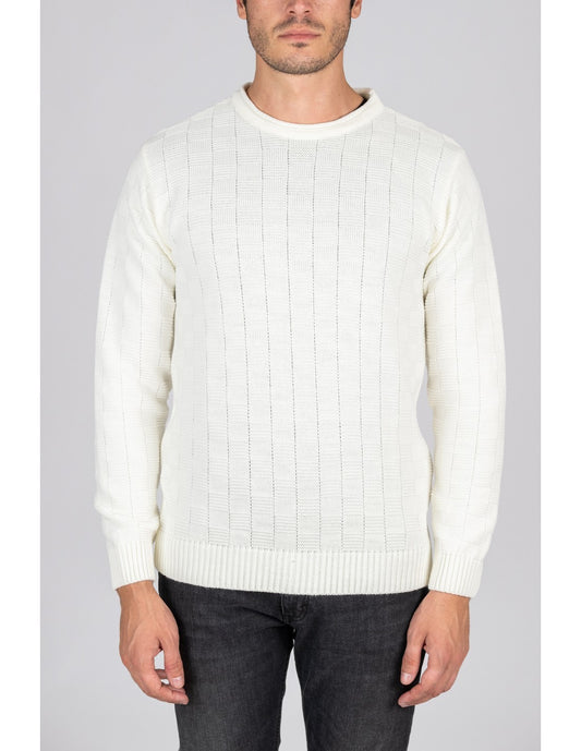 Maglione intarsiato TKS