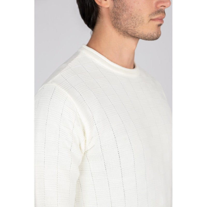 Maglione intarsiato TKS