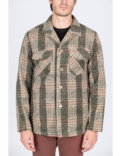 Overshirt a quadri