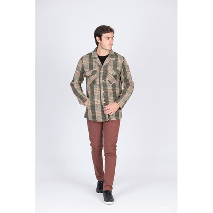 Overshirt a quadri
