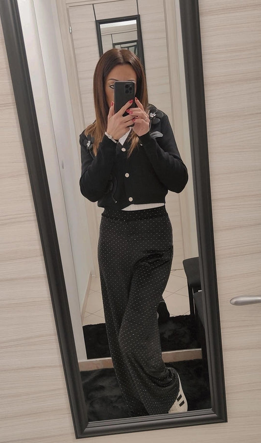 Pantalone brillantinato "AN-AIM"