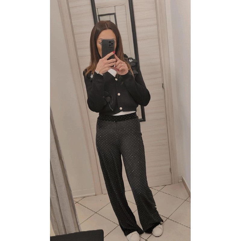 Pantalone brillantinato "AN-AIM"