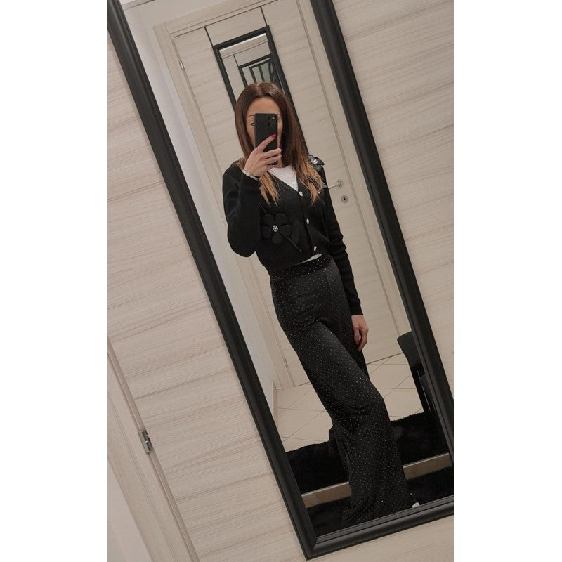 Pantalone brillantinato "AN-AIM"