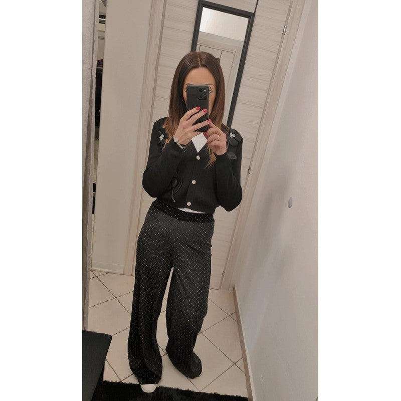 Pantalone brillantinato "AN-AIM"