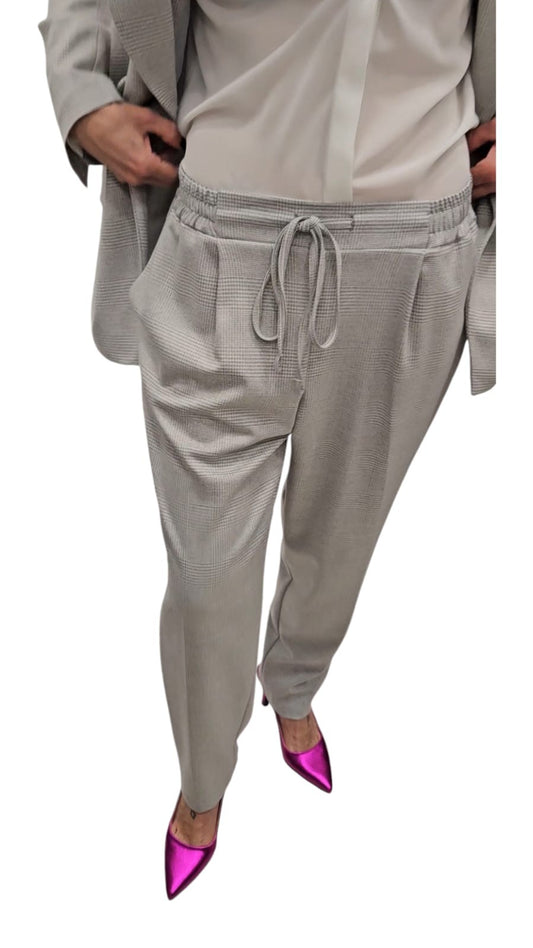 Pantalaccio a quadri "PINK mood Milano"