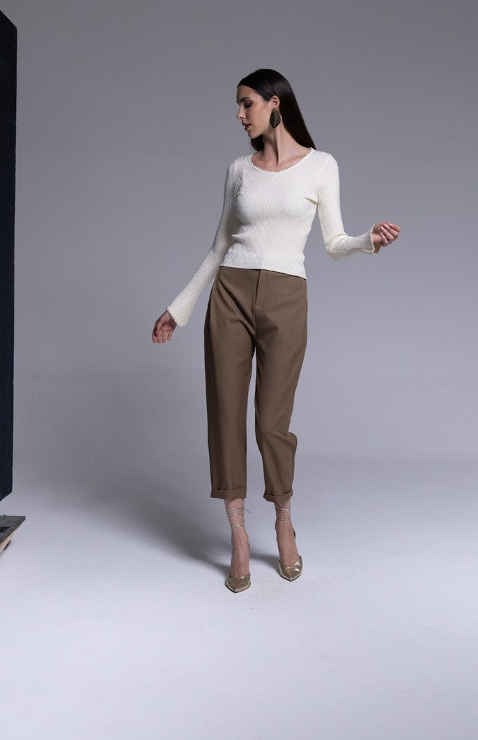 Panta Chino con piega "AN.AIM"