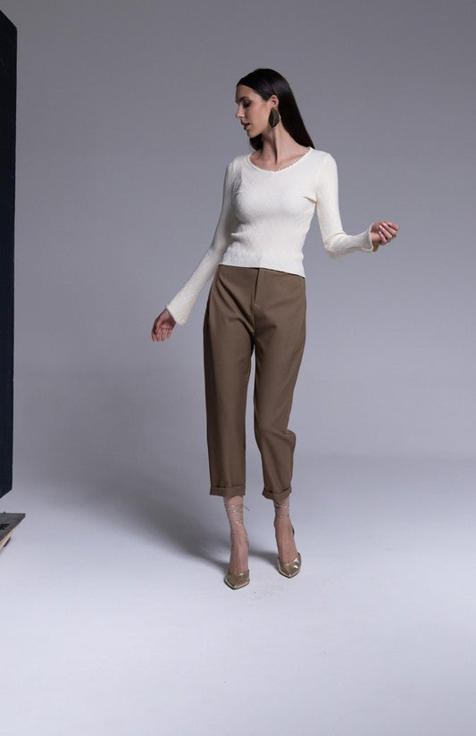 Panta Chino con piega "AN.AIM"