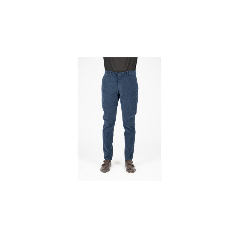 Pantalone chino in velluto operato CARMINE FERRARO