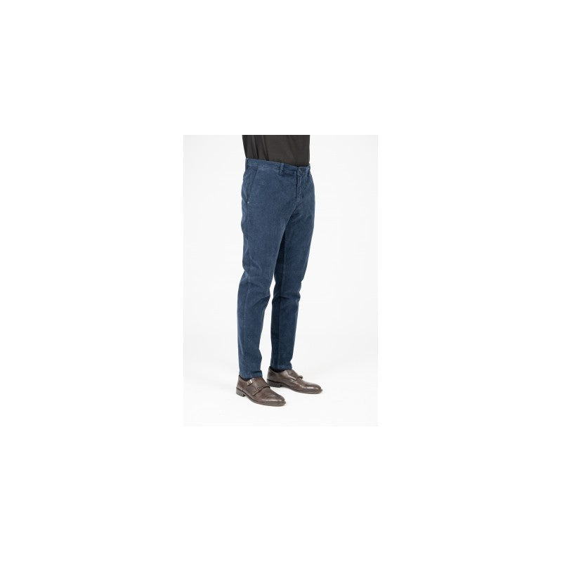Pantalone chino in velluto operato CARMINE FERRARO