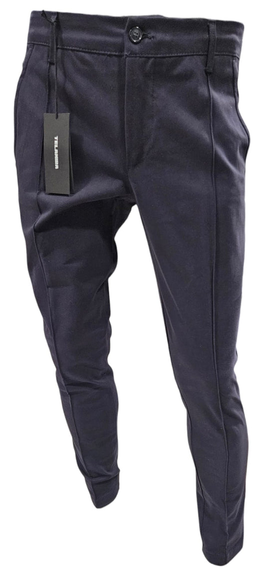 Pantalone con nervo Blu "TELAMIRA"