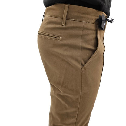 Pantalone con nervo Cammello "TELAMIRA"