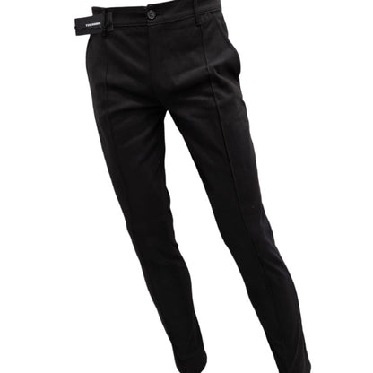 Pantalone con nervo Nero "TELAMIRA"