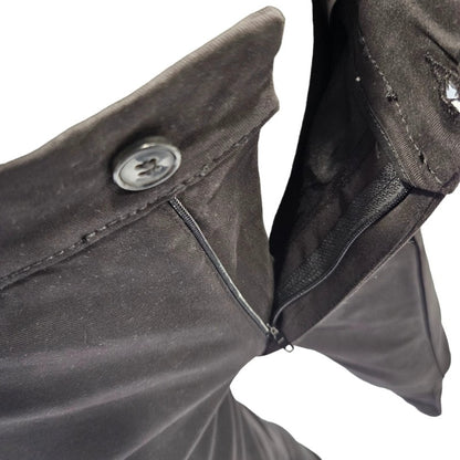 Pantalone con nervo Nero "TELAMIRA"