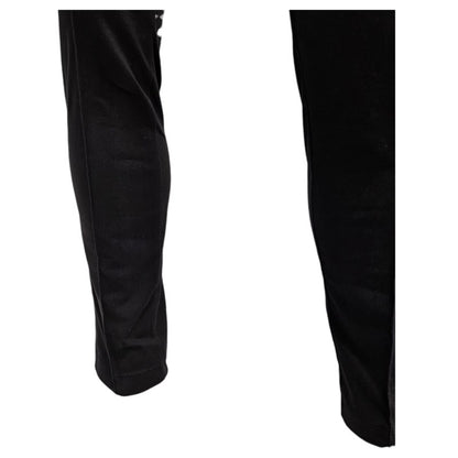 Pantalone con nervo Nero "TELAMIRA"