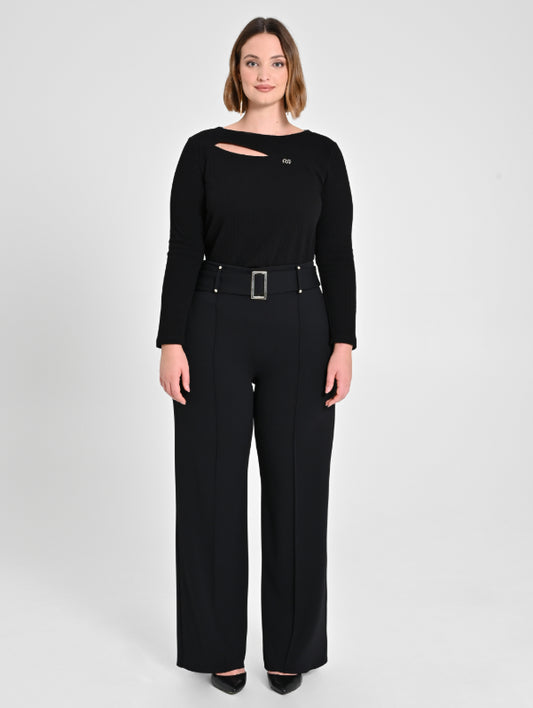 Pantalone curvy con cintura "RINASCIMENTO"