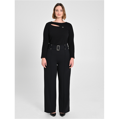 Pantalone curvy con cintura "RINASCIMENTO"