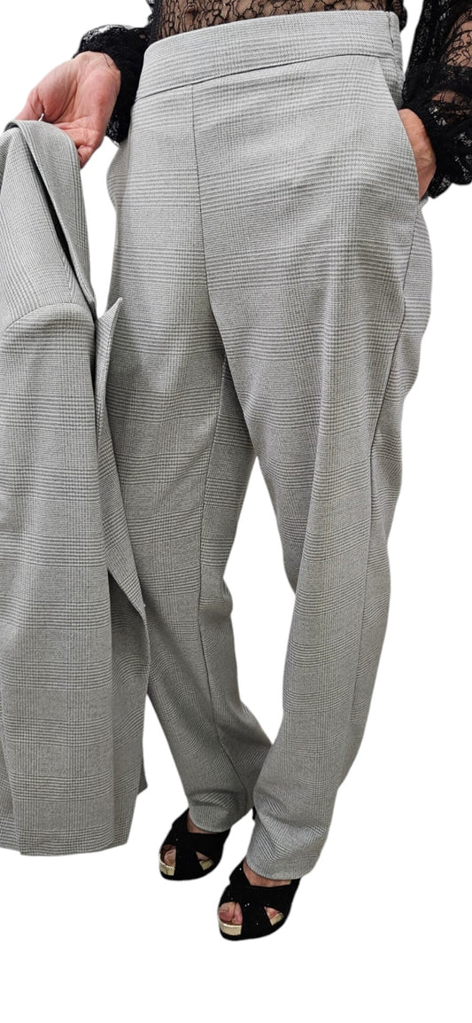 Pantalone P. di Galles con tasche "PINK MOOD"