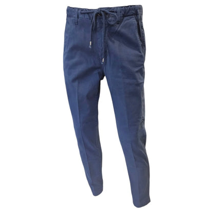 Pantaloni in denim bull con laccetto "NAIF"