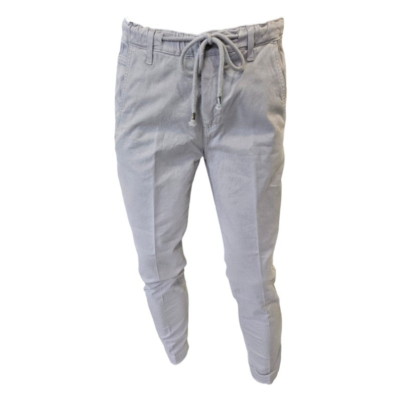 Pantaloni in denim bull con laccetto "NAIF"