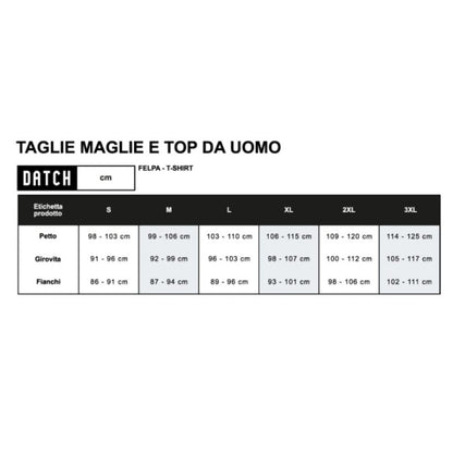 T-shirt uomo "Datch" in cotone fiammato
