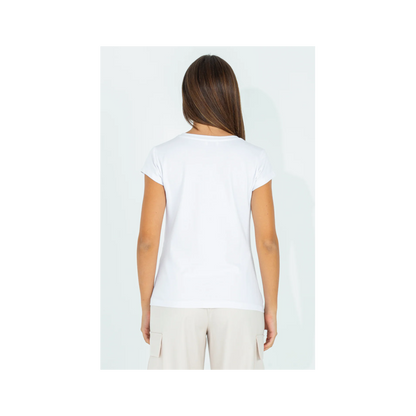 T-Shirt con applicazioni Teddy "PINK MOOD"