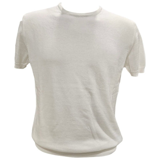 T-shirt smacchinata in cotone